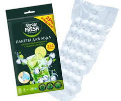 Пакет для льда (224шар/уп) 50пач/ящ MasterFresh