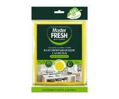 Влаговпитывающая тряпка/салфетка 5шт/уп MasterFresh (15*18см целлюлозная) 1/24шт.ящ