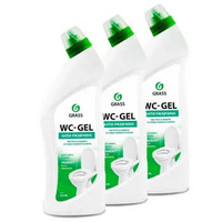 Чистящее средство для туалета GRASS WC-gel Антиржавчина 1л. (от налета, ржавчины, солей) 1/8ящ
