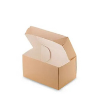 Упаковка №8-1 Коробка для наггетсов Крафт (115*75*45мм) Box S (25/600шт.ящ)