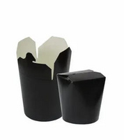 Коробка для Лапши Черная 500мл China Pack (d98, h95) 50/800шт/ящ
