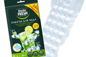 Пакет для льда (224шар/уп) 50пач/ящ MasterFresh