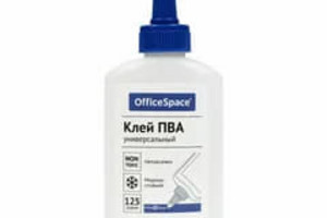 ПВА клей 250гр. с дозатором OfficeSpace 1/6
