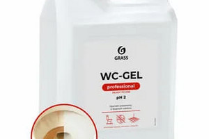 Чистящее средство для туалета GRASS WC-gel Антиржавчина 5,3кг. (от налета, ржавчины, солей) 1/4ящ