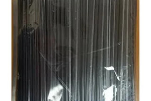 Трубочки D-8мм, в индивидульной упаковке, черные, прямые 500шт/уп 1/10