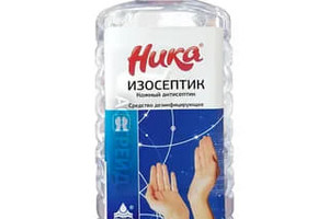 Средство дезинфицирующее кожный антисептик НИКА Изосептик 1л (без распылителя)