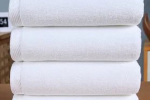 Махровое полотенце (GL Узбекистан) 50х70 см, белое, пл. 450гр/м2