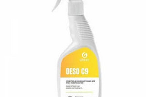 Антисептик / Средство дезинфицирующее для рук и поверхностей Grass DESO С9 (600мл) 1/8