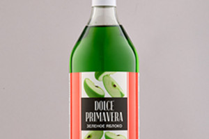 Сироп Зеленое яблоко 1000мл стекло (без дозатора) Dolce Primavera 1/6