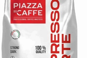 Piazza del Caffe эспрессо-смесь зерновой (темная обжарка №9) 900грамм (6ящ)