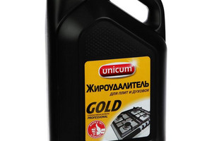 Жироудалитель (Средство для очистки грилей, плит, духовых шкафов) 3 л Unicum Gold B&B 1/6