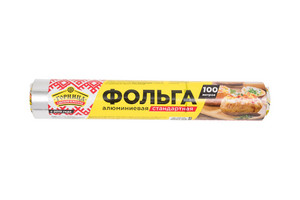 Фольга 30см / 100м * 11мкм (плотная) 12шт/ящ Горница
