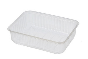 Контейнер К-186 ДНО+КРЫШКА 750мл прозрачный (179*132*46мм) (500 ящ)
